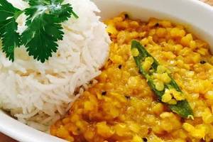 Dal Fry with Rice