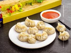 Mushroom Steamed Momos