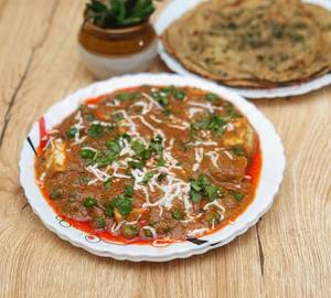 Mushroom Matar Masala