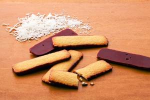 Baton Cookies Coconut