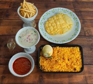 Kuska (plain Rice) With Egg