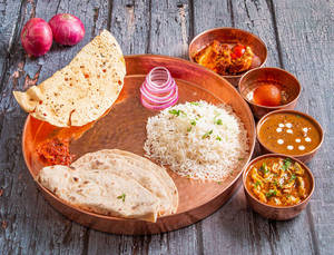 Chicken Keema Premium Thali