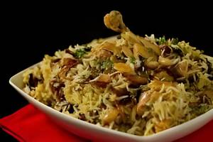 Egg Biryani & Curd Rice & Sambar Rice Combo