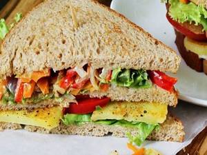 Veg Club Sandwich