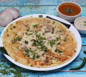 Cheese Onion Uttapam