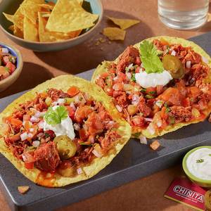 Braised Pork Tostadas