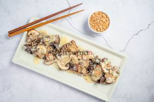 Stir Fried Four Treasured Mushroom
