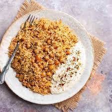 Chawal chana half