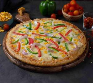 Veggie delight pizza