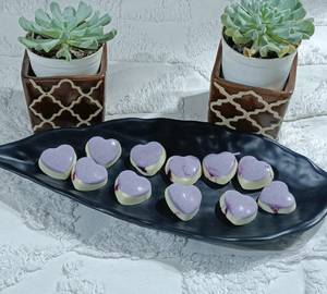 Blueberry Heart Chocolates (6 pcs)