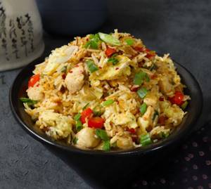 Double Egg Chicken Fried Rice