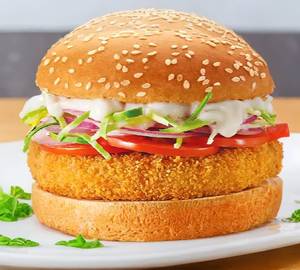 Peri peri veg burger