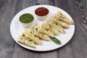 Cheese Chilli Corn Toast 