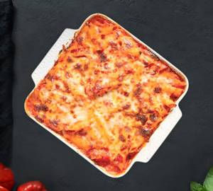 Cheesy Baked Veg Pasta