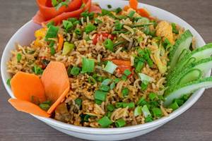 Veg Singapore Fried Rice