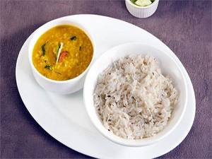 Dal Tadka [300ml Container] With Jeera Rice [300ml Container]