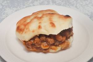 Channa Filled with Kulcha