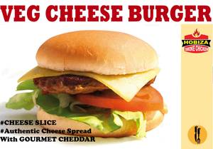 Double Veg Cheese Burger