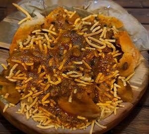 Kachori bhujia with aalo chilka sabji (1plate)                                              