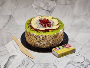 Fruit Almond Cake(half Kg.)