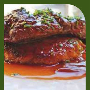 Peri Peri Chicken Steak With Mushroom Sauce