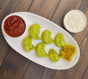 Paneer Hariyali Tandoori Momos [8pce