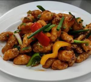 Honey Glazed Baby Corn