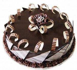 Eggless Chocolate Punch Cake