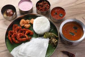 Prawns Thali