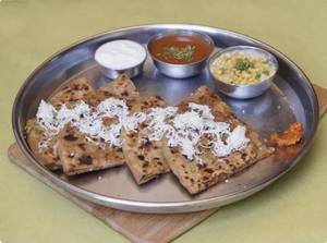 Cheese Aloo Paratha