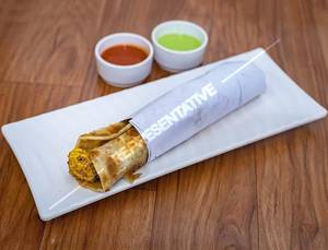 Paneer Tikka Roll