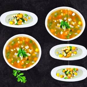 Vegetable Sweet Corn Soup