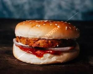 Veg Schezwan Burger
