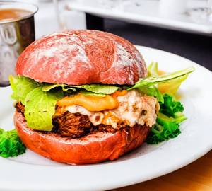 Veg Momo Burger