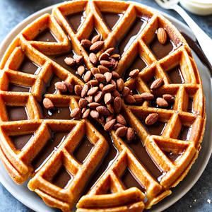 Almond Cocoa Butter Waffle