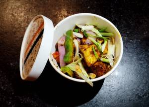 Chili Paneer Gravy With Bellpepper And Onion