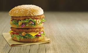 Chicken maharaja burger