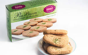 Karachi Green Pista Biscuits [400 Grams]