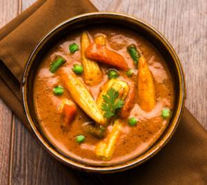 Baby corn Mushroom Masala