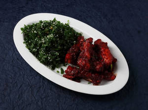 Crispy Spinach Chicken