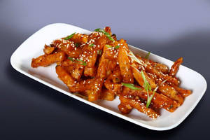 Honey Chilli Potatoes