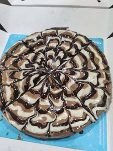 Chocolate Overload Waffle Cake(single Layer)   