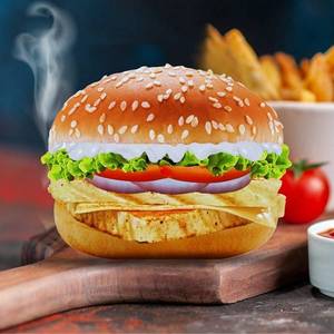 Paneer Peri Peri Big Rush Burger