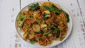 Mushroom noodles