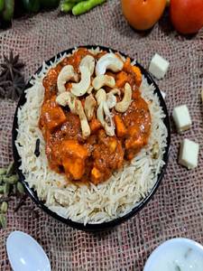 Tawa Butter Kaju Baby Corn Rost Rice Bowl