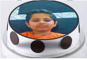 Personalise Photo Cake  (500 Gram)