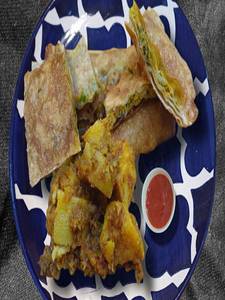 Egg Mughlai Paratha