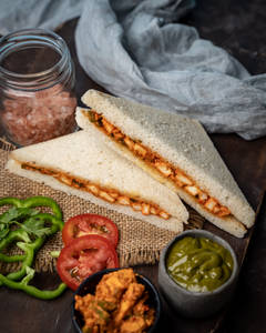 Paneer Tikka Sandwich