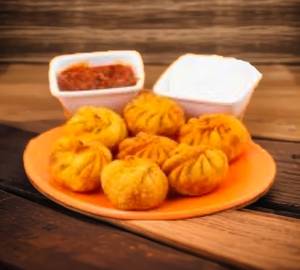 Chicken Fried Momos with Mayonnaise