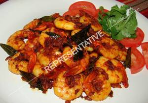 Chilli Prawns